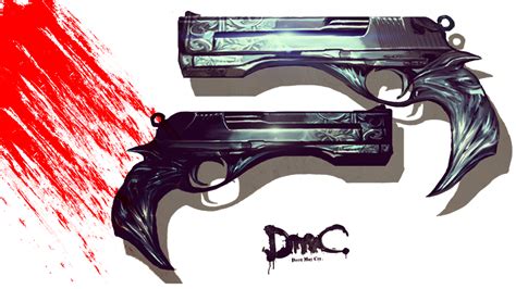 devil may cry ebony and ivory|ebony and ivory pistols.